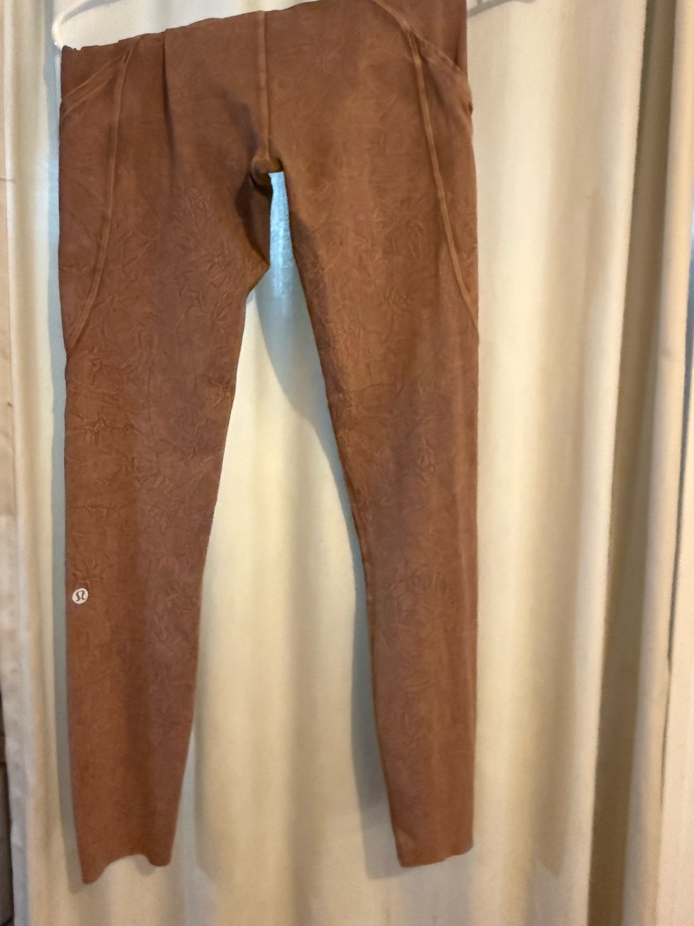 Lululemon Fast Free Tight 25" Leggings Ice Dye Brown 4